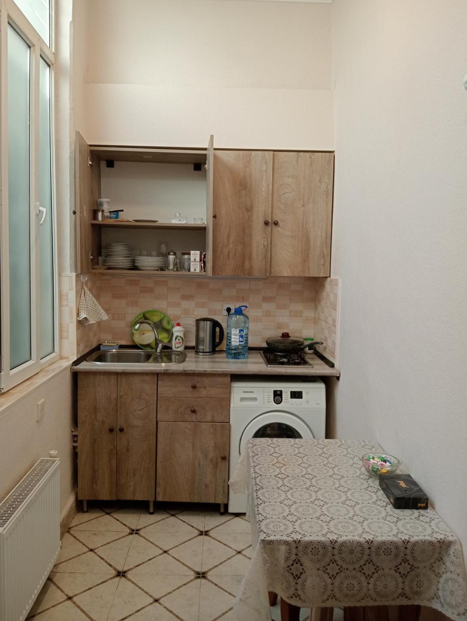 Apartment On The Delara Aliyeva Street Bakú Exterior foto